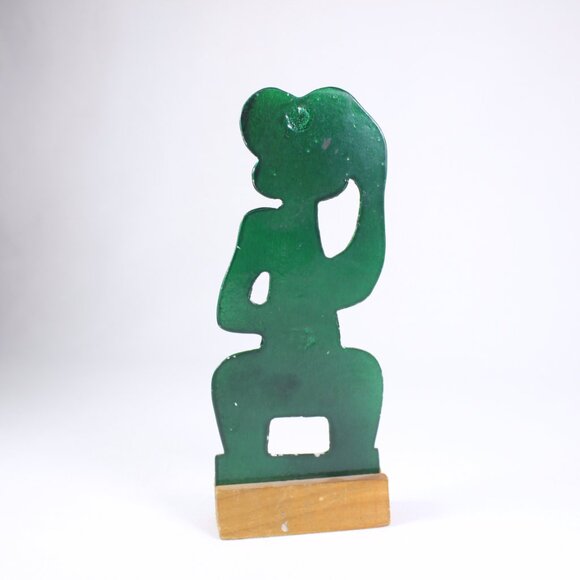 New Zealand Souvenir bottle opener Hei Tiki bar decor 19.5 cm tall - Picture 6 of 10